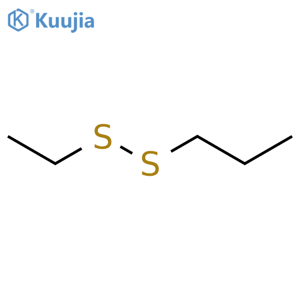 1-(ethyldisulfanyl)propane structure