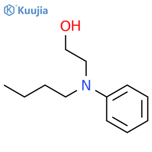 N-Butyl-N-2-hydroxyethylaniline structure