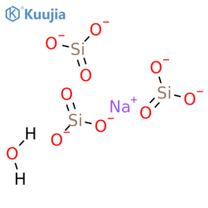 1,5-Trisiloxanediol,1,3,5-trioxo-, disodium salt, monohydrate (9CI) structure