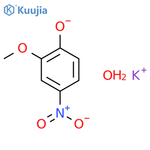 4-Nitroguaiacol potassium salt hydrate structure