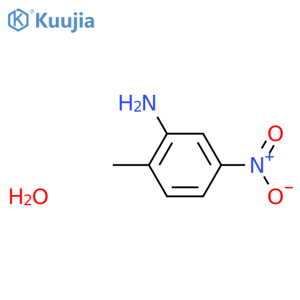 2-Methyl-5-nitroaniline Hydrate structure