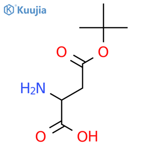 L-Aspartic acid 4-tert-butyl ester structure