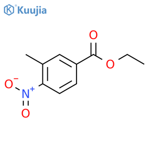 Ethyl 3-methyl-4-nitrobenzoate structure