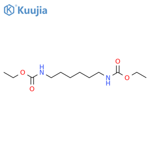 Carbamic acid,N,N'-1,6-hexanediylbis-, C,C'-diethyl ester structure