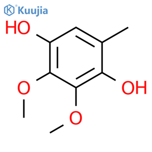 2,3-Dimethoxy-5-methyl-1,4-hydroquinone structure