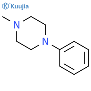 1-Methyl-4-phenylpiperazine structure