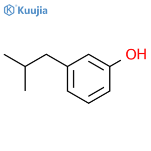 Phenol,3-(2-methylpropyl)- structure