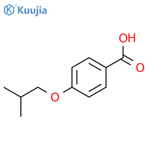 4-(2-methylpropoxy)benzoic acid structure