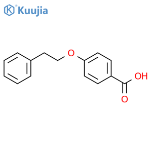 4-(2-Phenylethoxy)benzoic acid structure
