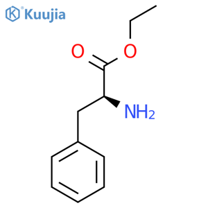 ethyl (2S)-2-amino-3-phenylpropanoate structure