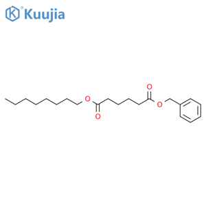 Benzyl octyl adipate structure