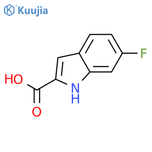 6-Fluoro-1H-indole-2-carboxylic acid structure