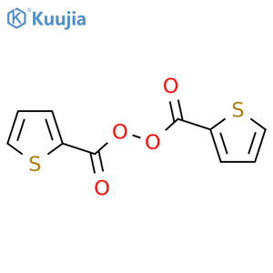 Peroxide,bis(2-thienylcarbonyl) (9CI) structure