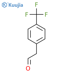 2-[4-(trifluoromethyl)phenyl]acetaldehyde structure