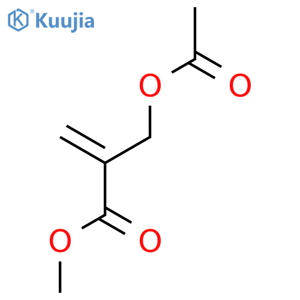 Methyl 2-(acetoxymethyl)acrylate structure