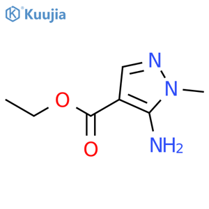 Ethyl 5-amino-1-methyl-1H-pyrazole-4-carboxylate structure