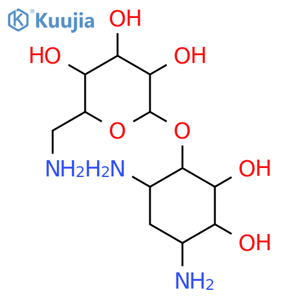 D-Streptamine,4-O-(6-amino-6-deoxy-a-D-glucopyranosyl)-2-deoxy- structure