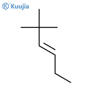 3-Hexene, 2,2-dimethyl- structure