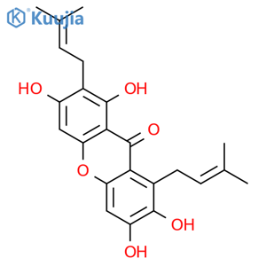 Gamma-Mangostin structure