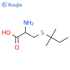 S-(1,1-dimethylpropyl)-L-Cysteine structure