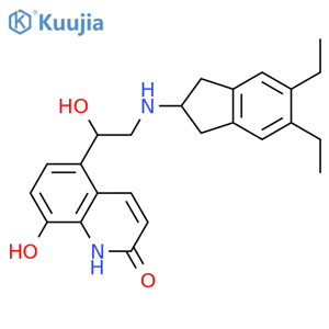 Indacaterol structure