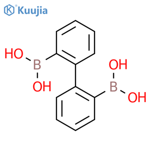 1,1'-Biphenyl-2,2'-Diyldiboronic Acid structure