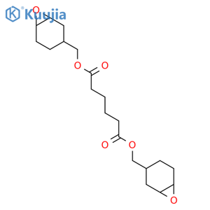 Bis(7-oxabicyclo4.1.0heptan-3-ylmethyl) adipate structure