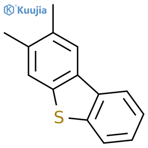 Dibenzothiophene,2,3-dimethyl- structure