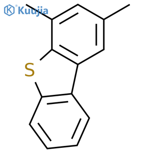 Dibenzothiophene,2,4-dimethyl- structure