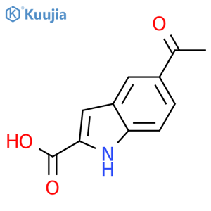 5-Acetyl-1H-indole-2-carboxylic acid structure