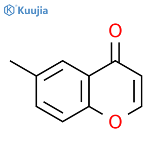 4H-1-Benzopyran-4-one,6-methyl-, hydrate (1:1) structure