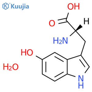 5-Hydroxy-L-Tryptophan hydrate structure