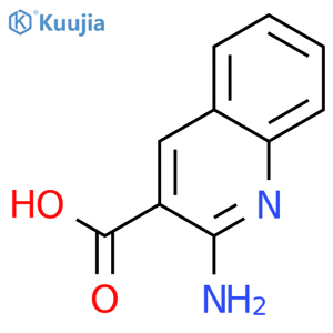 2-Aminoquinoline-3-carboxylic acid structure