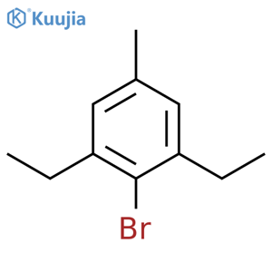 2-Bromo-1,3-diethyl-5-methylbenzene structure