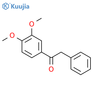 Benzyl 3,4-dimethoxyphenyl ketone structure