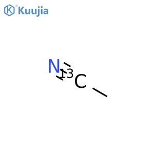 Acetonitrile-1-13C structure