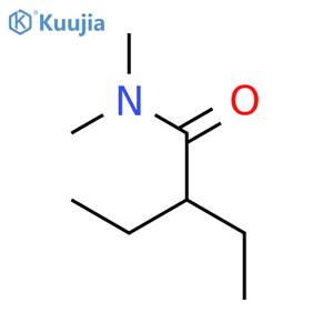 Butanamide, 2-ethyl-N,N-dimethyl- structure