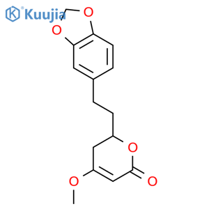 Dihydromethysticin structure