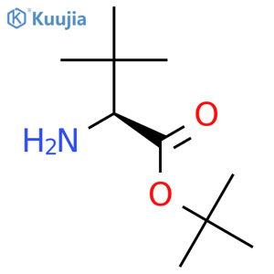 L-alpha-tert-Butylglycine-tert-butyl ester hydrochloride structure