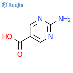 2-Aminopyrimidine-5-carboxylic acid structure