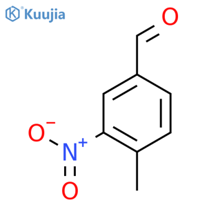 4-Methyl-3-nitrobenzaldehyde structure