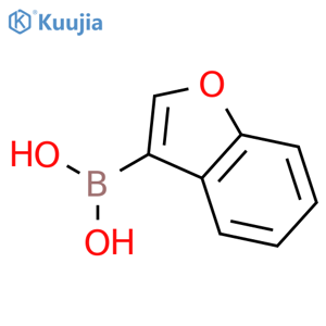 Benzofuran-3-ylboronic acid structure