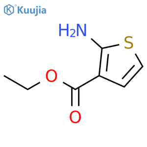 Ethyl 2-aminothiophene-3-carboxylate structure