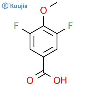 3,5-Difluoro-4-methoxybenzoic acid structure