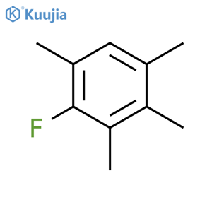 Benzene,2-fluoro-1,3,4,5-tetramethyl- structure