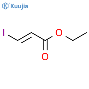 (E)-Ethyl 3-iodoacrylate structure