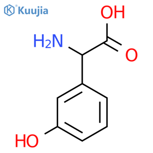 (RS)-3-Hydroxyphenylglycine structure