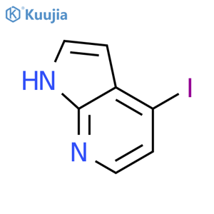 4-iodo-1H-pyrrolo[2,3-b]pyridine structure