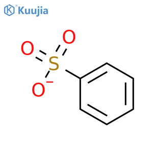 Benzenesulfonic acid,ion(1-) structure