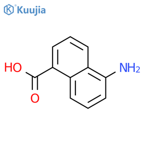 5-Amino-naphthalene-1-carboxylic acid structure